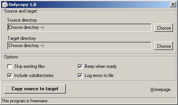Onlycopy screenshot