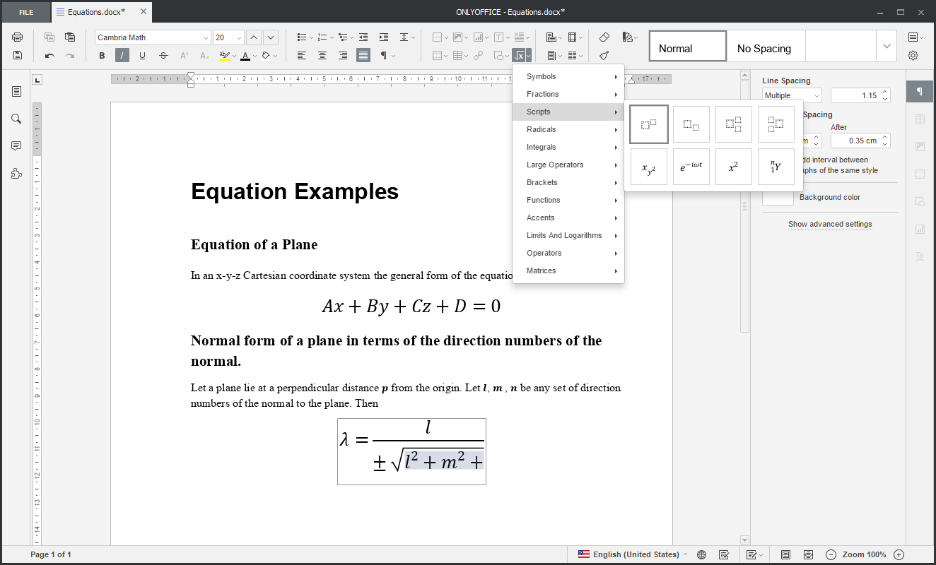 onlyoffice desktop editors