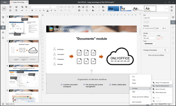 Onlyoffice Desktop Editors  screenshot 8