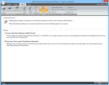 O&O CleverCache Professional Edition screenshot 13