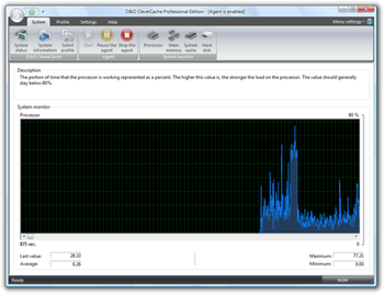 O&O CleverCache Server Edition screenshot 2