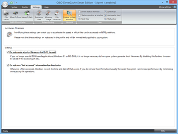 O&O CleverCache Server Edition screenshot 12
