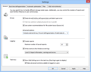 O&O Defrag Free Edition screenshot 9