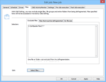 O&O Defrag Professional Edition screenshot 13