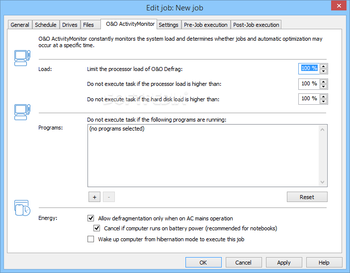 O&O Defrag Professional Edition screenshot 15