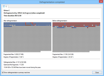 O&O Defrag Professional Edition screenshot 20