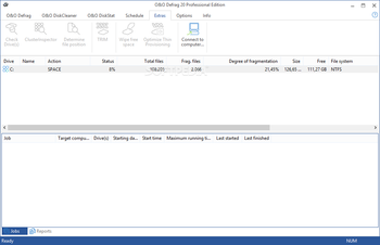 O&O Defrag Professional Edition screenshot 9