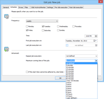 O&O Defrag Server Edition screenshot 7