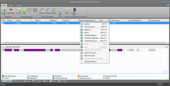 O&O Defrag Workstation screenshot