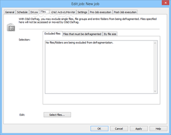 O&O Defrag Workstation screenshot 11