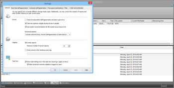 O&O Defrag Workstation screenshot 5