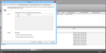 O&O Defrag Workstation screenshot 6