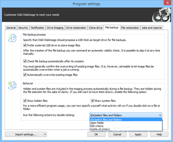 O&O DiskImage Professional screenshot 22