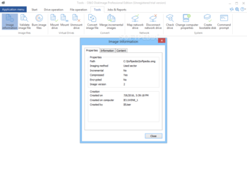 O&O DiskImage Professional screenshot 4