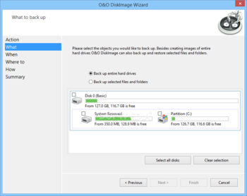 O&O DiskImage Server Edition screenshot 11