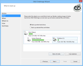 O&O DiskImage Server Edition screenshot 12
