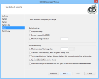 O&O DiskImage Server Edition screenshot 15
