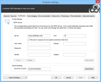 O&O DiskImage Server Edition screenshot 18