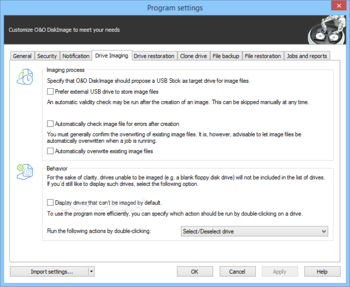 O&O DiskImage Server Edition screenshot 19