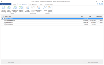 O&O DiskImage Server Edition screenshot 2