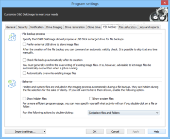 O&O DiskImage Server Edition screenshot 22