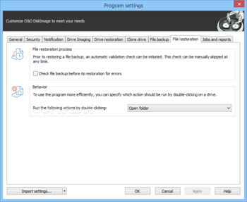 O&O DiskImage Server Edition screenshot 23