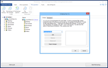 O&O DiskImage Server Edition screenshot 3