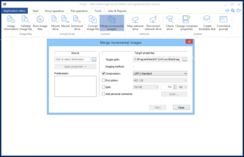 O&O DiskImage Server Edition screenshot 7