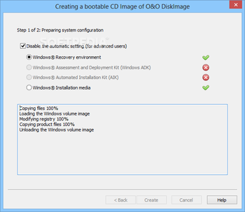 O&O DiskImage Workstation Edition screenshot 18