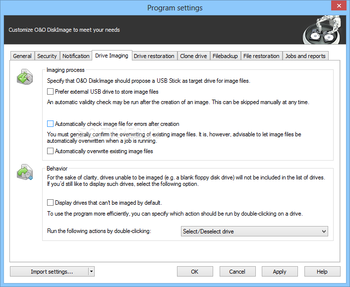 O&O DiskImage Workstation Edition screenshot 24