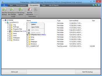 O&O DiskImage Workstation Edition screenshot 4