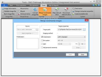 O&O DiskImage Workstation Edition screenshot 6