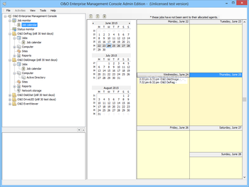 O&O Enterprise Management Console screenshot 2