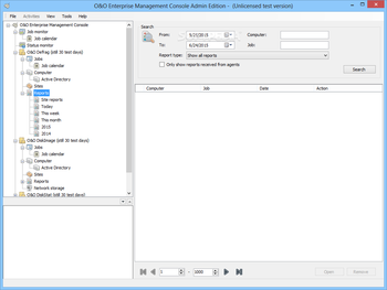 O&O Enterprise Management Console screenshot 5