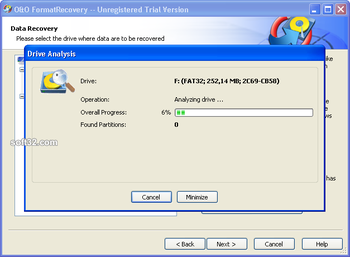 O&O FormatRecovery screenshot 4