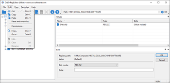 O&O RegEditor screenshot 4