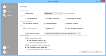 O&O SafeErase Professional screenshot 11