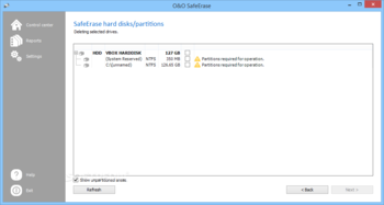 O&O SafeErase Professional screenshot 5