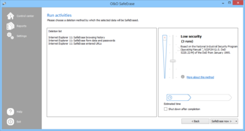 O&O SafeErase Professional screenshot 7