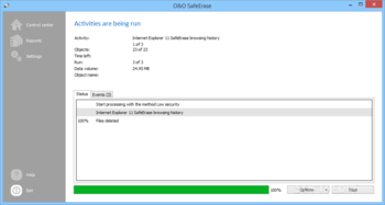 O&O SafeErase Professional screenshot 8