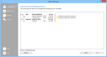 O&O SafeErase Server screenshot 3