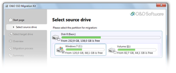 O&O SSD Migration Kit  screenshot
