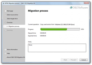 O&O SSD Migration Kit screenshot 5