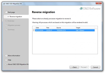 O&O SSD Migration Kit screenshot 8
