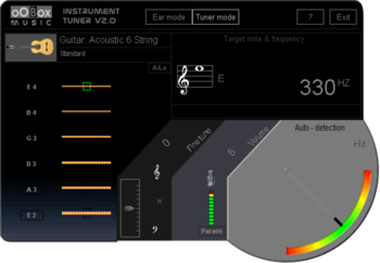 OOBOX Guitar Tuner screenshot
