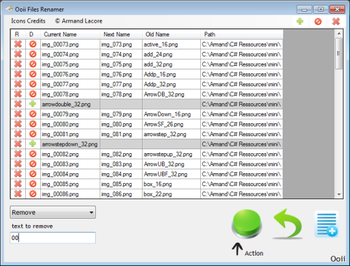 Ooii Files Renamer screenshot