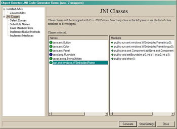OOJNI Add-in .NET for VS7.1 screenshot 2