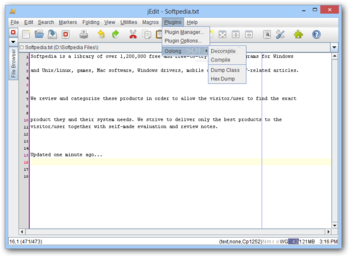 Oolong for jEdit screenshot