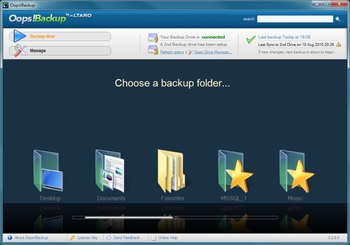 Oops!Backup screenshot 3