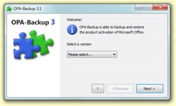 OPA-Backup screenshot